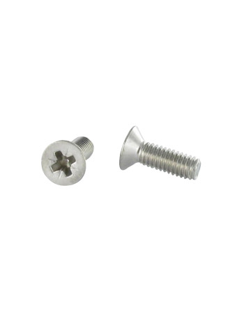 1 x Metallschrauben Senkkopfschraube Phillips 3...