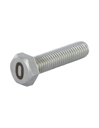 1 x Metallschrauben Sechskantkopf 8x35...
