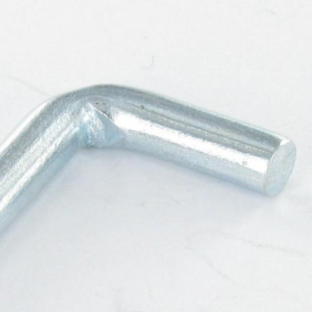 1 x Haken für Holzschraube 6x100 Verzinkt
