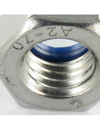 1 x Sicherungsmutter Edelstahl A2 M30