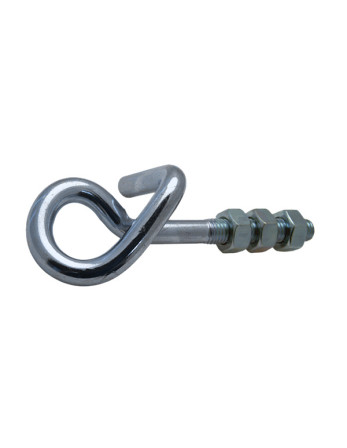 1 x Haken SWING +3 Muttern Verzinkt M12x180