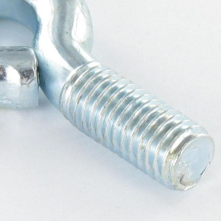 1 x Ringschraube Metalle M8X100 Durchmesser Auge 10 für 12 Verzinkt