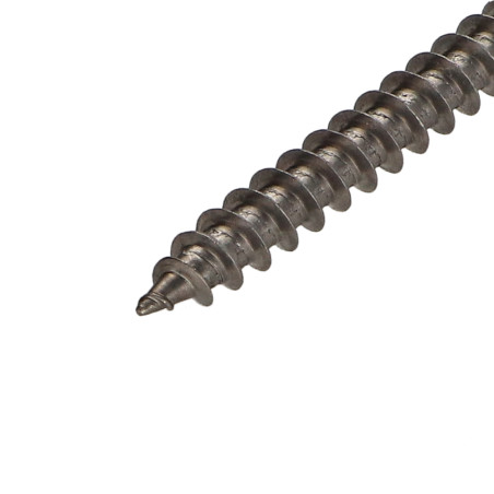 1 x Spanplattenschrauben Edelstahl A2 Rundkopf Pozi 6X50