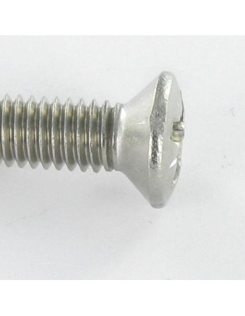 1 x Metallschrauben Edelstahl A2 Flacher...