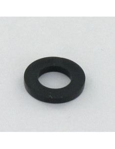 Scheiben/Unterlegscheibe Flach schwarzes Nylon 6,4 x 18 x 6
