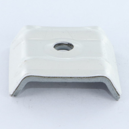 1 x Kalotten mit wasserfesten EPDM-Dichtung 40x25 Aluminium RAL9002 grau weiß