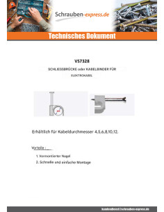 Fenderöse für SCHLAG Durchmesser 12 Nylonstrumpfhose 2