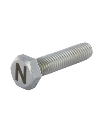 1 x Metallschrauben Sechskantkopf 8x35...