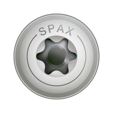 1 x Spax Spanplattenschrauben Edelstahl A2 8X280 Mit Gewinde 80 T40