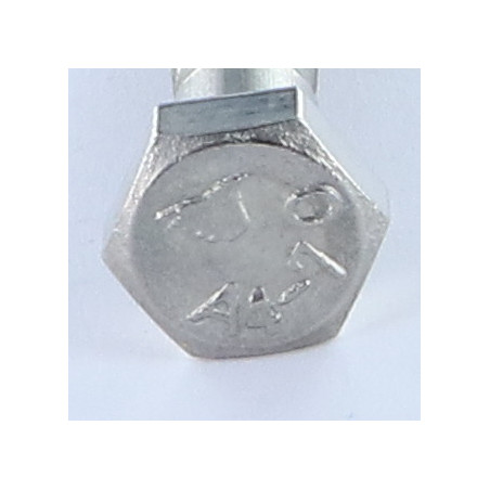 1 x Schrauben mit teilgewinde Sechskantkopf M6X30 Edelstahl A4