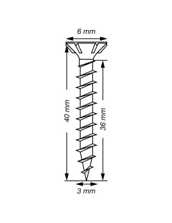 1 x Spax T-STAR MEHR Senkkopfschraube T10...