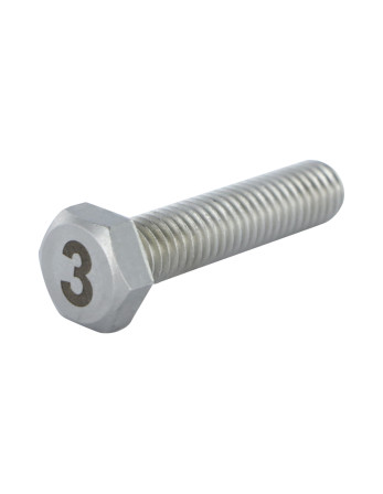1 x Metallschrauben Sechskantkopf 8x35...