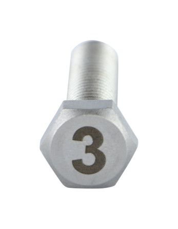 1 x Metallschrauben Sechskantkopf 8x35...