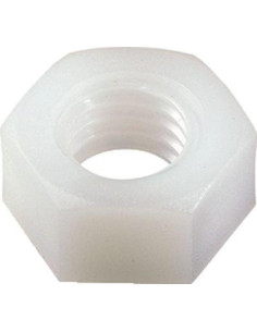 Muttern natürlich nylon Sechskant M18