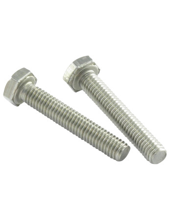 1 x Metallschrauben Sechskantkopf Edelstahl A2...