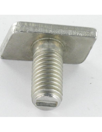 1 x Metallschrauben Kopf Raute M8X35 Edelstahl A2