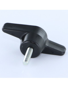 Kreuzgriff schwarzes Nylon MÄNNLICH M6X40