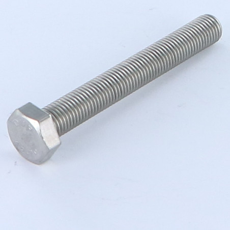 1 x Metallschrauben Sechskantkopf M8X100 Feingewinde gewinde 100 Edelstahl A2