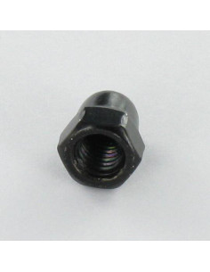 Hutmutter Edelstahl A2 Schwarz M5 Schwarz 2