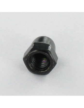 1 x Hutmutter Edelstahl A2 Schwarz M5 Schwarz