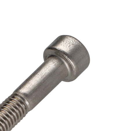 1 x Metallschrauben Zylindrischer Flachkopf TORX T45 Edelstahl A2 M8X30 Gesamtgewinde