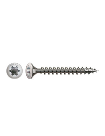 1 x Spax Holzschraube Flacher Senkkopf T-STAR...