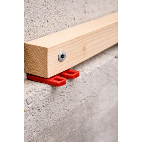 1 x KEIL Gabel 55x40 Dicke 1 Weiß