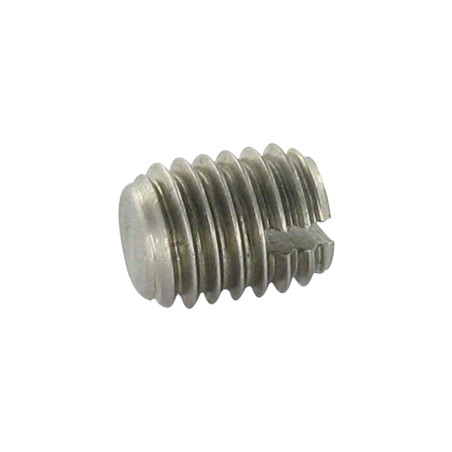 1 x Metallschrauben Stellschraube Gespalten Schraubenspitze Flach M10x60 Edelstahl A2