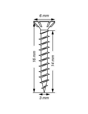1 x Spax T-STAR MEHR Senkkopfschraube T10...