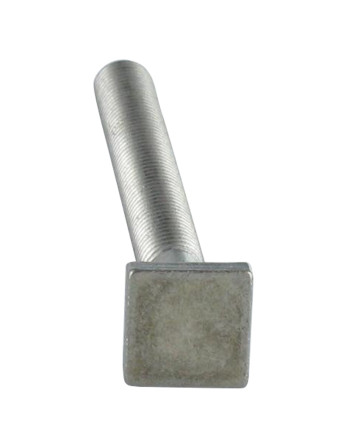 1 x Metallschrauben M6x16 Kopf Viereckig 10x10...