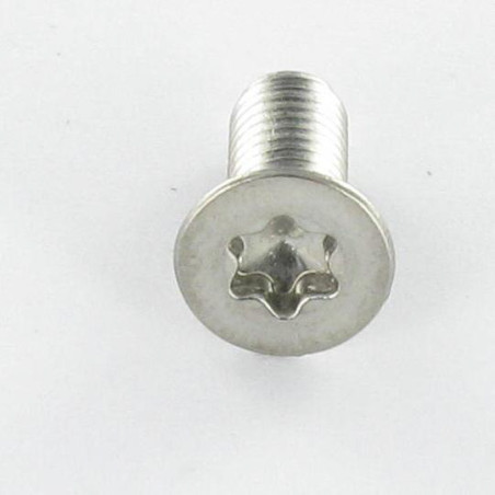 1 x Metallschrauben Senkkopfschraube T20 M4x25 Edelstahl A4
