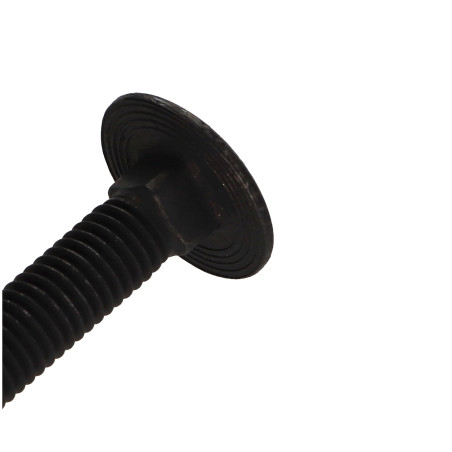 1 x Schlossschraube Edelstahl A2 M8X70 Schwarz Teilgewinde
