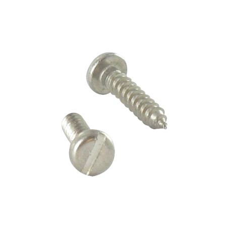 1 x Blechschraube Edelstahl A2 Zylindrischer Flachkopf Gespalten 3,9 x 16