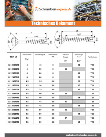 1 x Spax T-STAR MEHR Senkkopfschraube T30...