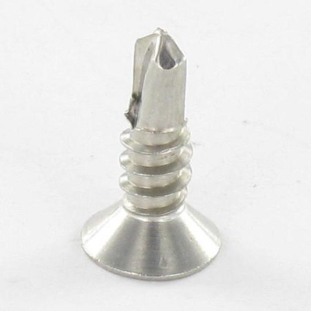 1 x Selbstbohrende Schrauben Edelstahl A2 Senkkopfschraube Pozi 4,8 x 45
