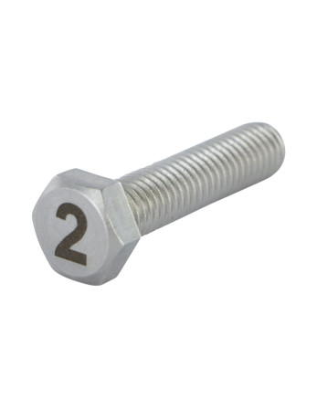 1 x Metallschrauben Sechskantkopf 8x35...