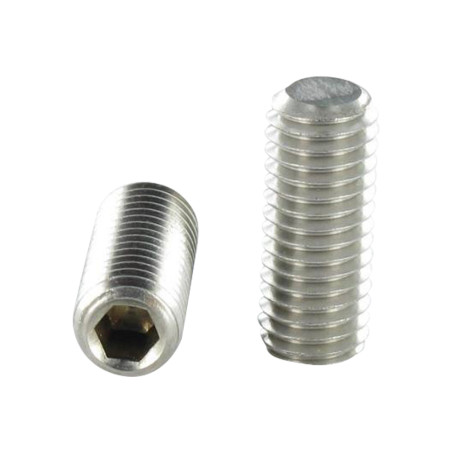 1 x Metallschrauben Edelstahl A2 Madenschraube Schraubenschlüssel 2 M4X20 Flache Spitze