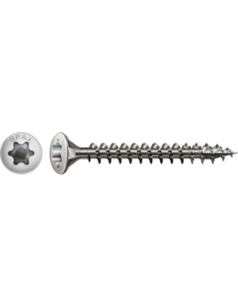 1 x Spax Holzschraube Flacher Senkkopf T-STAR...