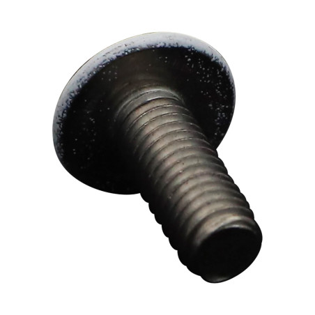 1 x Metallschrauben Flachrundkopfschraube Pozi M6x16 Edelstahl A2 Weißer Lack RAL9016 signalweiß