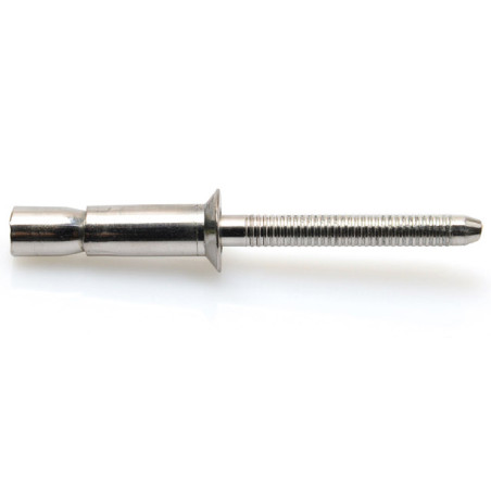 1 x "Niet HIBOLT Senkkopfschraube 4,8 x 16 Klemmdicke 3.2 für 12