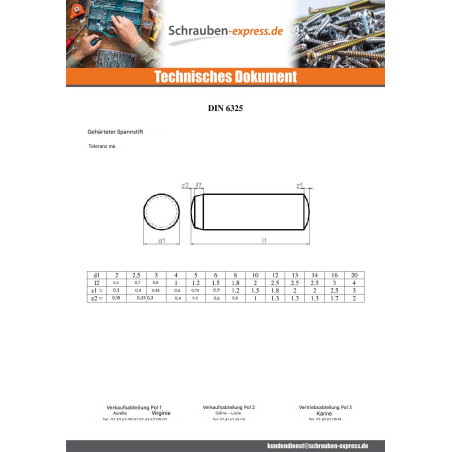 1 x Splint FLANNELEE Rohstahl 5x40 DIN 1473