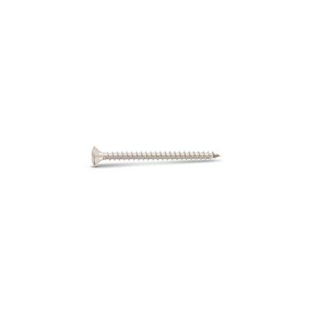 1 x Spanplattenschrauben Flacher Senkkopf T25 5x60 Mit Gewinde 36 Edelstahl A4