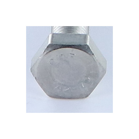 1 x Metallschrauben Sechskantkopf M10x45 Feingewinde gewinde 125 Edelstahl A2