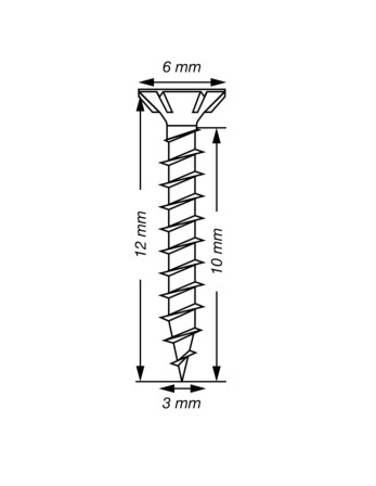 1 x Spax T-STAR MEHR Senkkopfschraube T10...