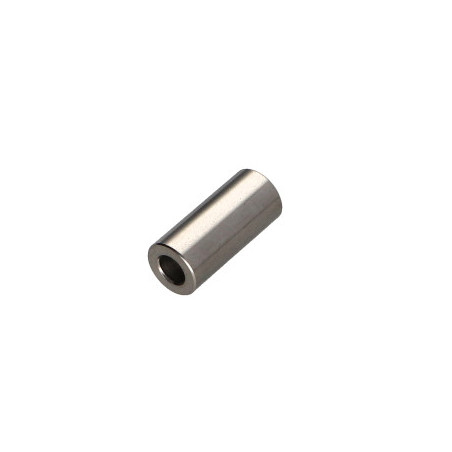 1 x Kupplungsmutter Zylindrisch Glatt 25x12 Durchmesser Innen 20,7 INOX