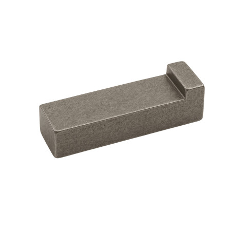 1 x Keil mit Absatz Rohstahl 16x10 Länge 90
