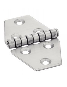 Scharnier Type D 6 Loch Edelstahl A2 70x40