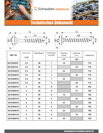 1 x Spax T-STAR MEHR Senkkopfschraube T30...