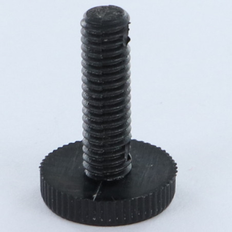 1 x FUSS Schraubenwinde Einstellung M6x20 Kopf-Durchmesser 15 Nylon