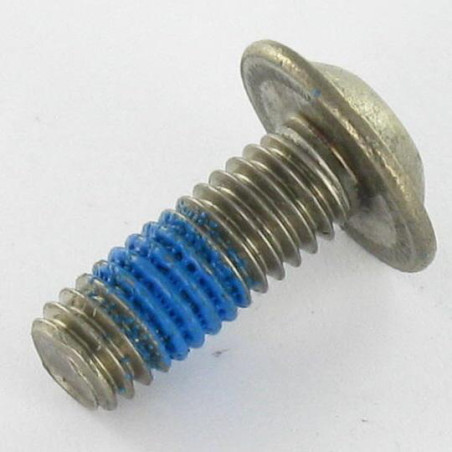 1 x Metallschrauben Flachrundschraube mit Innensechskant Kreuzschlitz mit Flansch M6x25 Schraubenschlüssel 4 Edelstahl A2